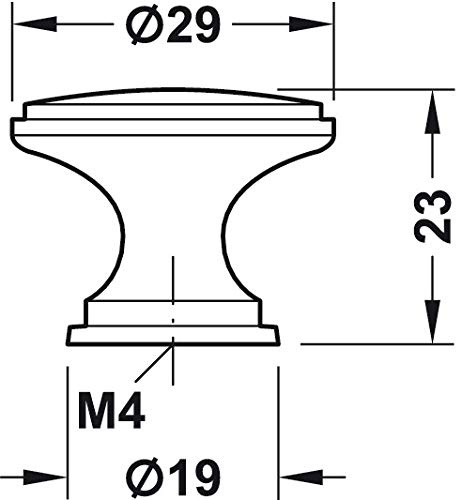Bouton pour meuble vintage HERA : la solution pour rénover tiroirs et placards