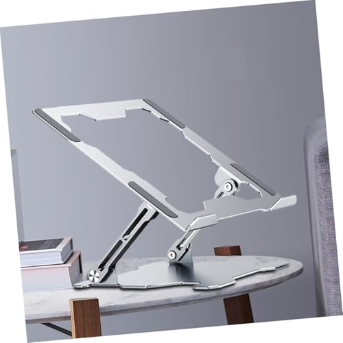 Soporte metálico ajustable para laptop con rejilla de enfriamiento miniatura 4