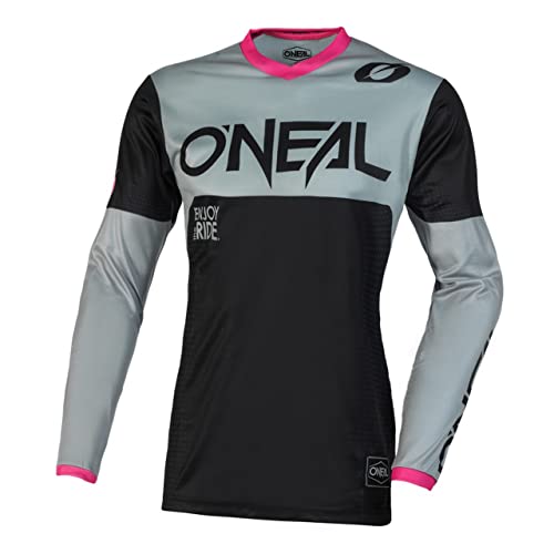 O'neal 2023 Womens Element Racewear V.23 Offroad Jersey Pant Combo Black/Pink (Womens Small / 3/4) #TOP2