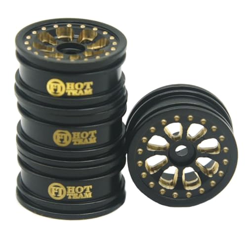 Hot Team Hobby Brass 0.7�C���` �z�C�[�� �I�t�Z�b�g 3.6mm �^�C���AAxial 1:30 SCX30 Ford Bronco AXI-2048 / SCX30 Jeep Wrangler AXI-2261 ���b�N�N���[���[ �A