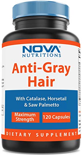 Nova Nutritions Anti-Gray Hair Formula 120 Capsules