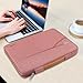 TECOOL 15,6 Zoll Laptoptasche Hülle Tasche für 15-15,6'' Lenovo Thinkpad Ideapad HP Dell Acer ASUS Samsung Chromebook Laptop Wasserdicht Notebooktasche Stoßfestes Schutzhülle,Rosa
