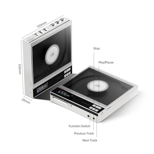 Lecteur CD portable SHANLING EC Zero pour corriger la perte de qualité audio