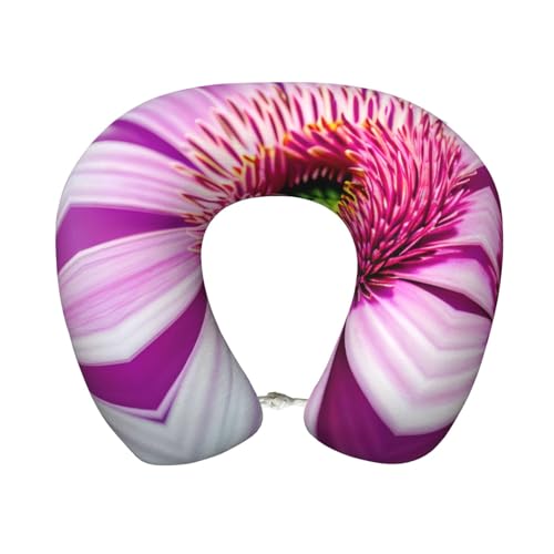 Almohada de espuma viscoelástica negra para viaje miniatura 1