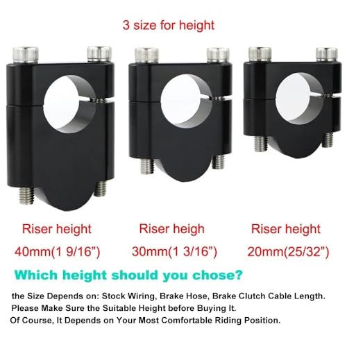 Elevadores de manillar 28 mm para APRC 1100 y V4 6