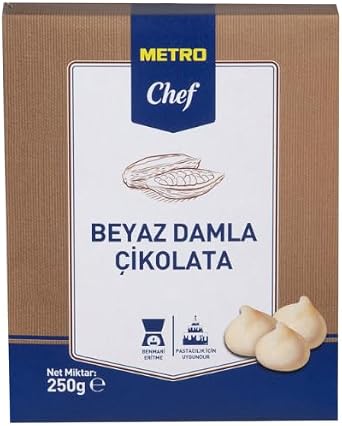 Metro Chef Chocolate Chip (250 Gr, White)