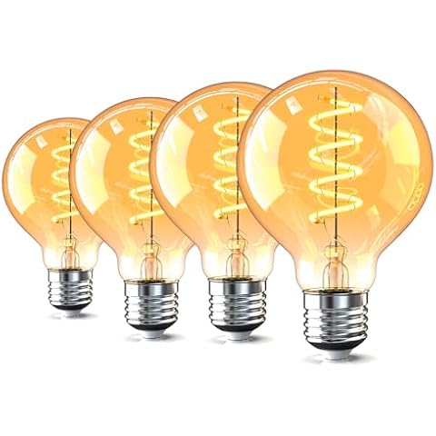 Yexati Vintage Edison 4W G80 Light Bulb Cover
