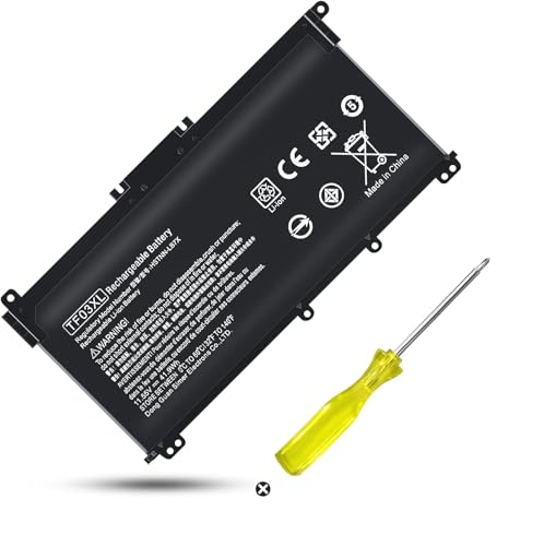 IEFUU TF03XL Laptop Battery Compatible with HP Pavilion X360 920070-855 14m-cd0003dx 14m-cd0001dx 15-cc0xx 15-cc1xx 15-cc123cl 15-cc563st 17-ar050wm 15-cc 15-cd 15-ck 14-bf 17-ar Series tpn-q190