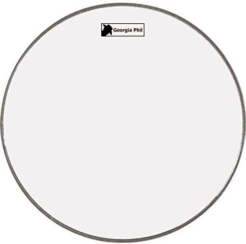 Georgia Phil Clear Bass Drum Head 20 Inch Compare to Remo Ambassador