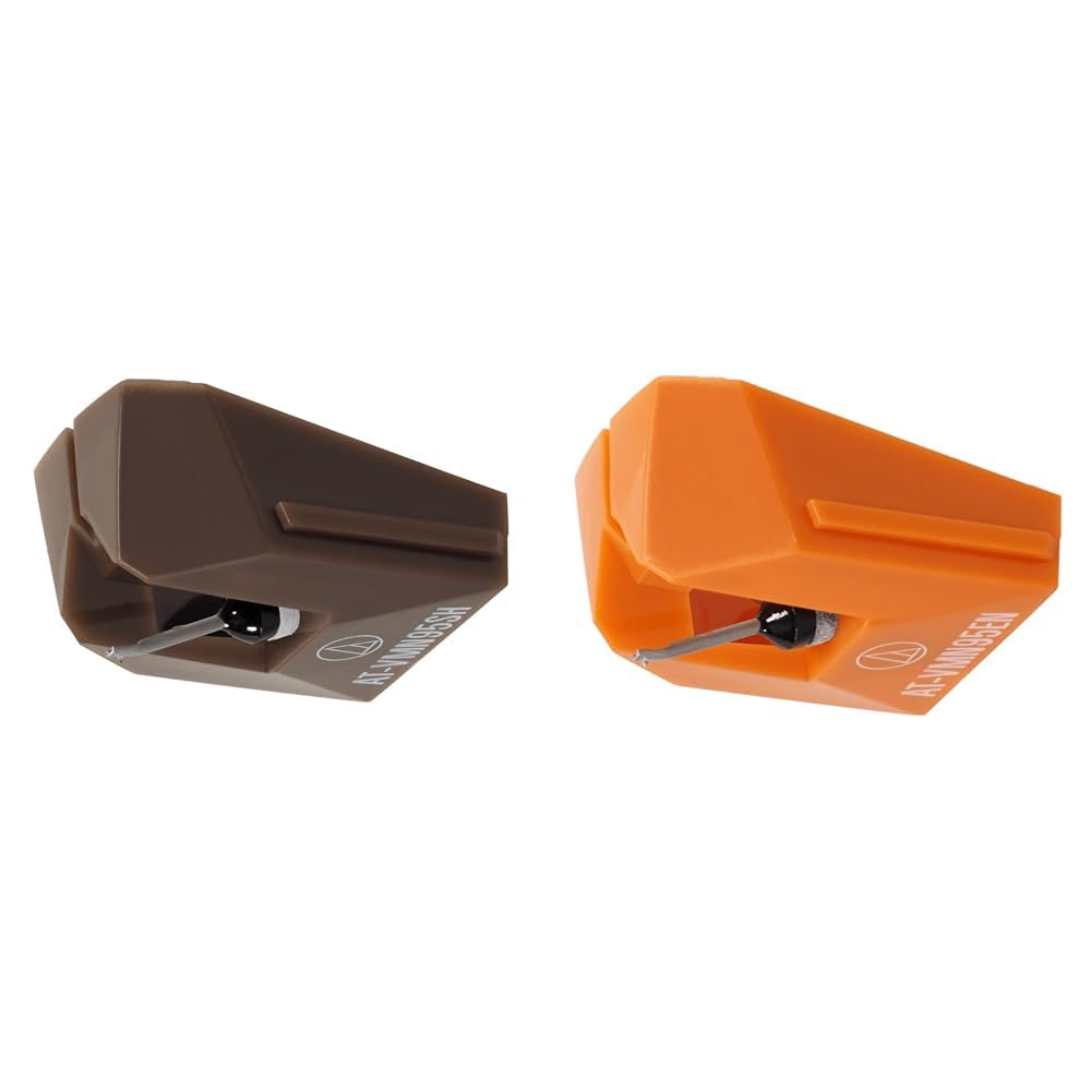 Audio-Technica AT-VMN95SH Shibata and AT-VMN95EN Elliptical Replacement Turntable Stylus Bundle for AT-VM95SH and AT-VM95EN Cartridges