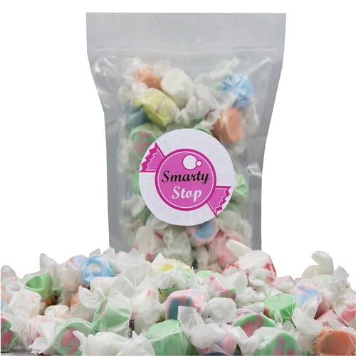 Smarty Stop Salt Water Taffy Every Color (Assorted, 1 Pound (Pack of 1)) - Thumbnail 3