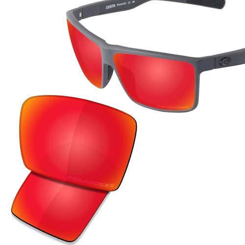 Image of SAUCER Premium Replacement Lenses Compatible with Costa Del Mar Rinconcito 06S9016 | UV400 Protection, Anti-Scratch