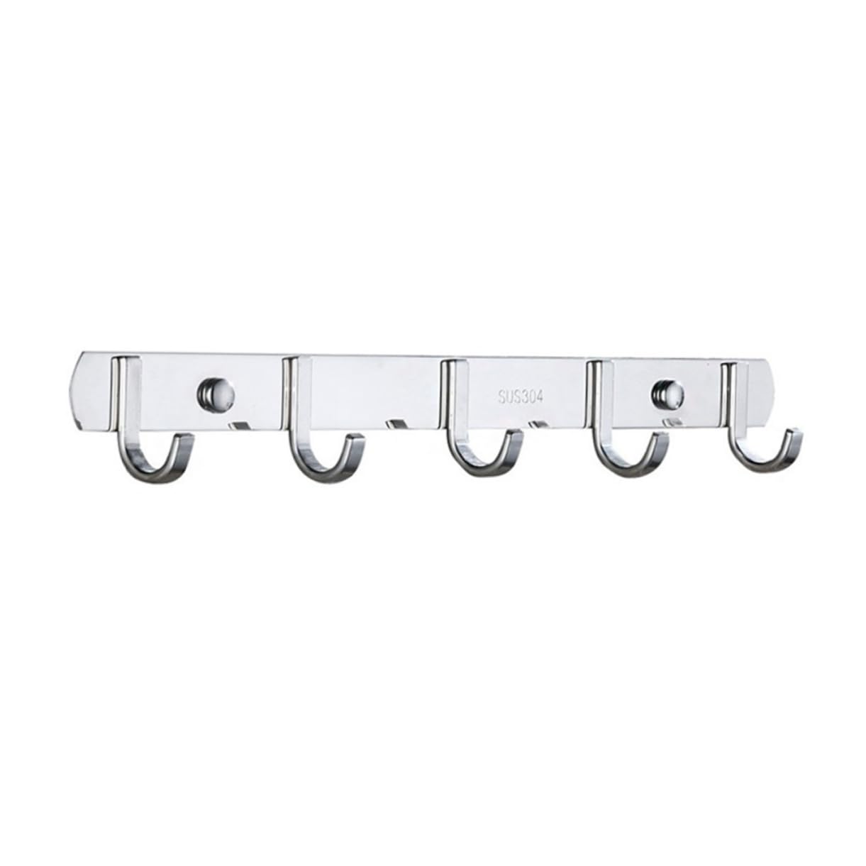 OHPHCALL Door Back Hook Heavy Duty Stainless Steel Hooks for Coat Towels Rustproof for Kitchen Bathroom