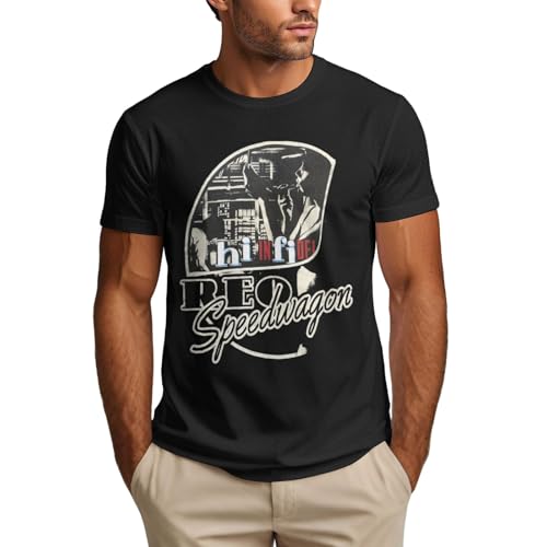 Men's Round-Neck T Shirt for REO Speeds Wagon T-Shirts Cool Short Sleeve Top2