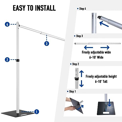 Heavy Duty Adjustable Pipe Stand