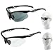 Italian Design Wrap-Around Bifocal / Reading Glasses - 1.00 to 3.00 - Smoke or Clear