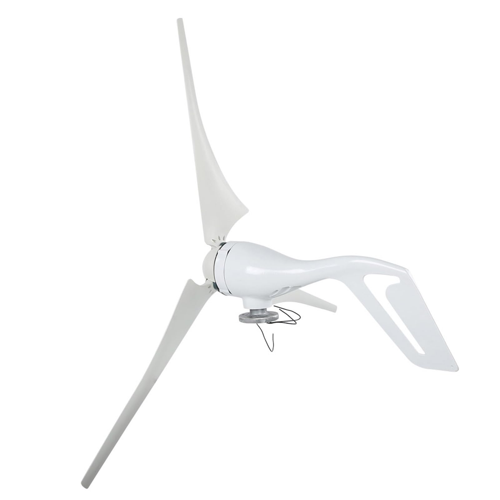 Fafeicy Generatore Eolico S3 300W Generatore Eolico 300W 3 Pale 630mm, con Pale in Fibra di Nylon e Cuscinetto a Sfere a Doppia Scanalatura per Uso Domestico Fuori Rete (24V)