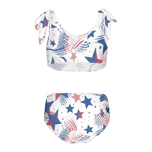 KLL Stars and Stripes Girls 2 Piece Bikini Sets Quick-Dry Beach Bathing Suit Bathing Suit2