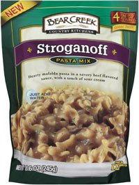 Bear Creek Country Kitchens Stroganoff Pasta Mix