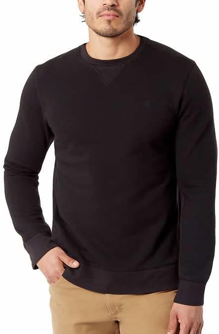 Bass GH Men's Pullover Crew Sweatshirt (Medium, Black) - Image 4