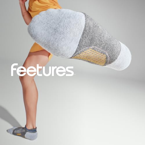 Image of Feetures Elite Max Cushion No Show Tab - Running Socks for Men & Women, Athletic Compression Socks, Moisture Wicking