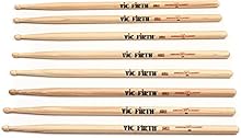 Value pack (4 pairs of sticks) of the popular Vic Firth American Classic 5A drum sticks made in the USA from American Hickory. All pairs are matched through computer analysis for optimum balance of weight and pitch The 5A sticks are the most popular ...