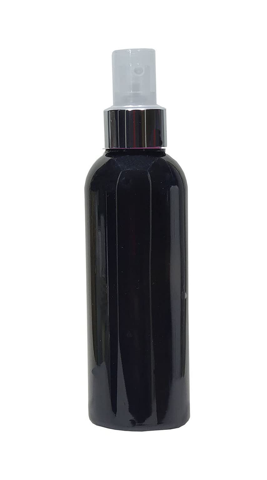 Paradise 100 Adet 100 Ml Gümüş Renk Fıs Fıs Spreyli Boş Siyah Renk Pet Şişe