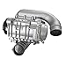 Universal Supercharger Compressor Booster, High Performance Aluminum Turbo Blower for 2.0L-3.5L Car & SUV Engines Mixizap