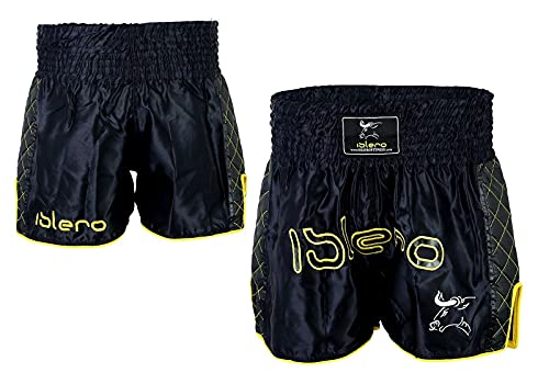 Islero Muay Thai-shorts, kampsport-shorts för MMA, kickboxning, kampsport, UFC herr, shorts