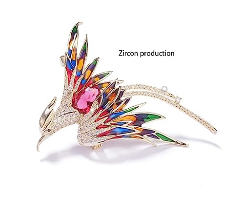 Broche Phoenix strass LNNSHX, le cadeau bijou parfait pour elle