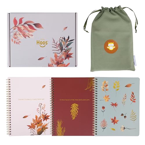 Cahier à spirale Récolte d'automne anti-bavure pour écriture propre