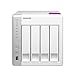 Price comparison product image NAS QNAP TS-431P2-4G 0/4HDD ALPINE 4X1.7GHZ, 4GB, 4BAHIAS WHITE