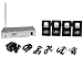Peavey ALS 72.1 Mhz Assisted Listening System with 4 Receivers/Ear Buds Included