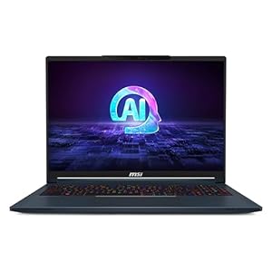 MSI Stealth AI Studio 16" 16:10 QHD+ 240Hz Gaming Laptop - (Intel Core Ultra 7 155H, NVIDIA GeForce RTX 4060, 32GB RAM, 1TB SSD, Windows 11 Home) - Star Blue