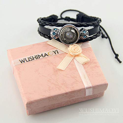 WUSHIMAOYI Vintage Camera Bracelet - Retro Camera Jewelry - Best Friendship Gift4