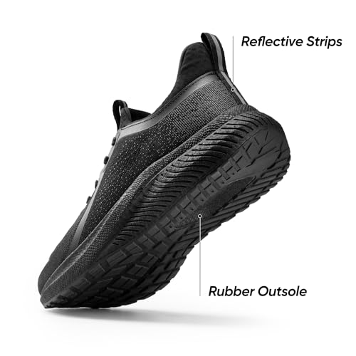 Men's Slip On Walking Shoes DreamLife Non Slip Athletic Gym Workout Comfortable Lightweight Running Tennis Sneakers4