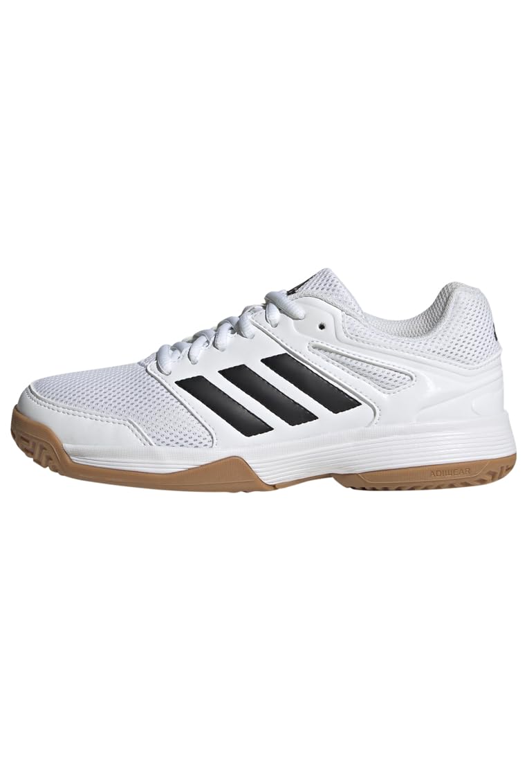 adidas Unisex Kids Speedcourt Kids Indoor Shoes, FTWR White/core black/GUM10, 13 UK Child
