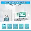 BSEED 3 Outlet Surge Protector for Refrigerator, Voltage Protector with Light Indicators for TV, PC, Washing Machine, and Other Home Appliance, Power Wall Surge Protector, 125V, 1875W, 1 Pack