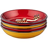 Certified International Bistro 9-Inch Soup/Pasta Bowl, Set of 4
