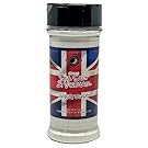 Premium | British Sea Salt & Vinegar Wing Dust | Large Shaker | Calorie Free | Fat Free | Saturated Fat Free | Cholesterol Free | Low Sugar | Crafted in Small Batches | Authentic British Sea Salt & Vinegar Wing Dust – Ideal for Crispy Chicken Wings!