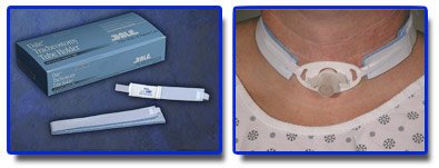 BAK242 - 240 Blue Tracheostomy Tube Holder by Dale Medical