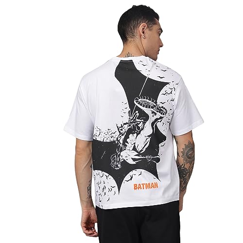 Image of Free Authority Minecraft Printed Loose Fit Grey Cotton Men's T-Shirt