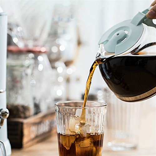 HYCy Cafetera portátil, máquina de café expreso Máquina de Goteo 600 ml Tetera Botella de Vidrio Café Filtro a Prueba de…