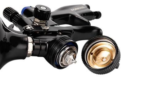 PORPHIS PHS-135 1.3mm & 1.8mm Gravity Feed Spray Gun Base/Primer Bundle – Includes Inline Regulator & Filter, PPS 1.0 Adapter, and Cleaning Kit - Image 5
