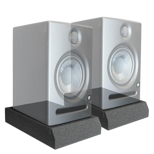 AxcessAbles Studio Monitor Isolation Pads for Speakers