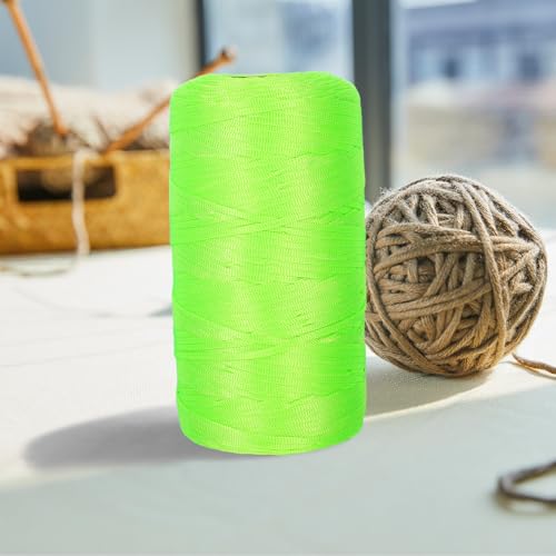 Zerodeko cuerda trenzada para albañilería cuerda torcida para albañiles cuerda resistente verde para marcado de propiedades y proyectos de construcción miniatura 5