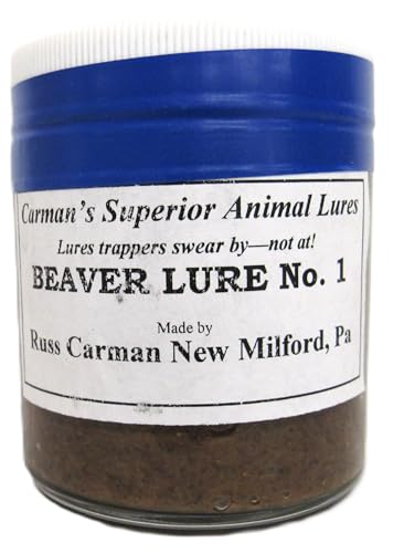 Beaver Lure No. 1 by Russ Carman Large 4 Ounce Bottle
