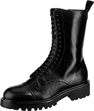 plateauschuhe schwarz lack Obermaterial: Echtleder Vagabond Kenova 5241-101-20 Damen Combat Boots Stiefel Plateau schwarz, Größe:39, Farbe:Schwarz