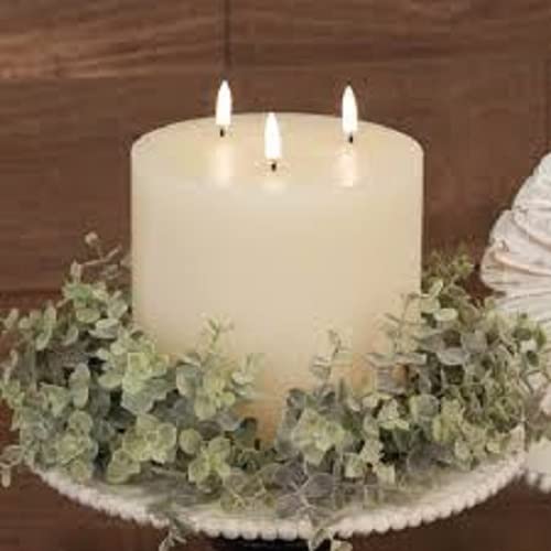 Stone & Feather (SnF), Unscented White Large Pillar Candle, 6x6 Inches, 3 Wick, Long Burning Time- 200 Hours,(Paraffin Wax), for Home Decoration, Christmas, Church, Wedding. (B09SFCF9SJ) Amazon Price History, Amazon Price Tracker