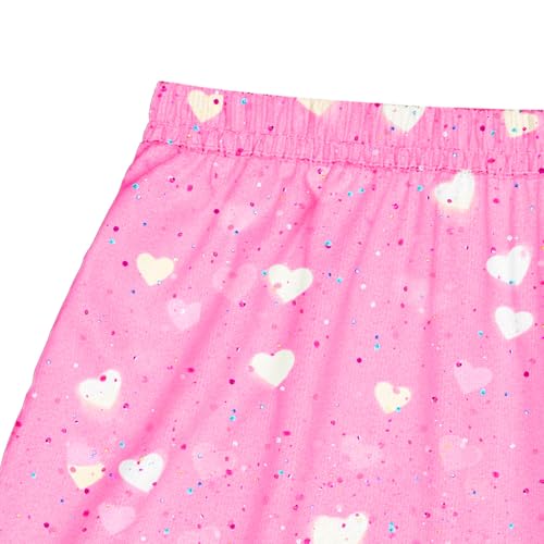 Image of LQSZ Matching Girls & Doll Pajamas Set for Toddler Girls Short Sleeves Cute Outfit Sleepwear